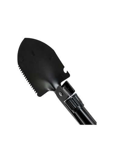 Rox Camping 0106 Pusulalı Mini Katlanır Kürek Kamp Küreği 42 Cm