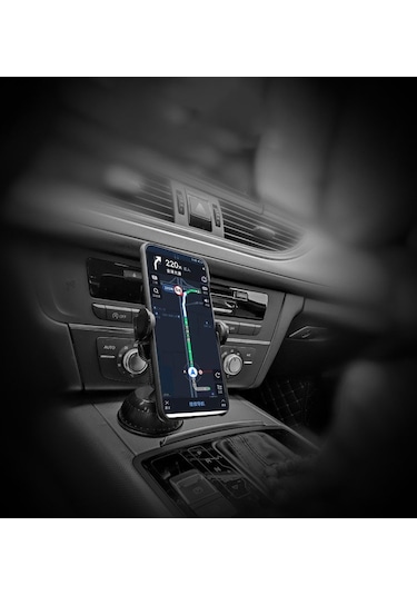 Araba Kontrol Paneli Vantuz Braketi 360 Derece Dönen Toka Araba Cep Telefonu Tutucu 208-z