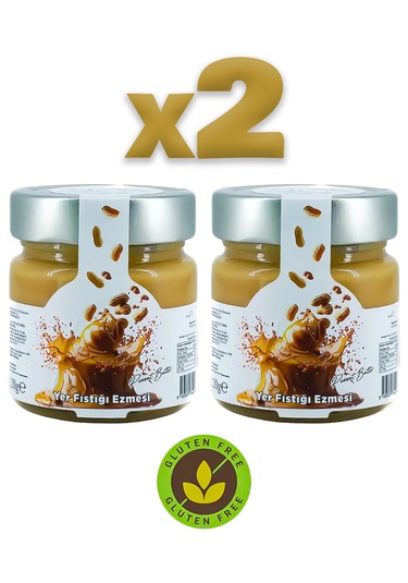 Glutensiz Yer Fıstığı Ezmesi 220 G X2 Adet