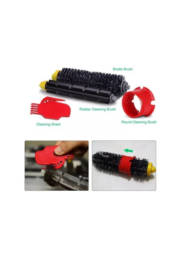 Xurunkeji Irobot Roomba 600 Serisi 595 610 614 618 620 630 640 650 660 680 685 690 692 694 695 Vakum İçin Yedek Parça Takımı