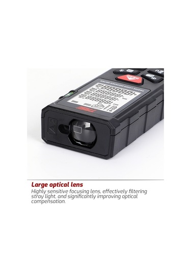 Butuglobal Tası Ta511a 50m Lazer El Mesafe Ölçüm Odası Kızılötesi Ölçüm Cihazı