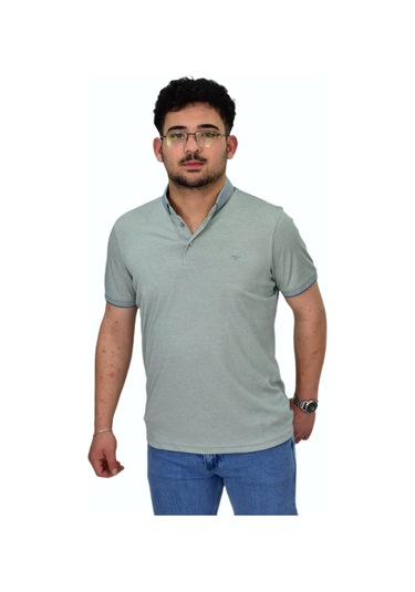 Erkek Polo Yaka Merserize Tişört 1000 Bgl-st04532 Elma