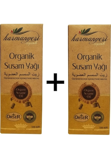 Harmanyeri Organik Susam Yağı 100 ml 2 Adet