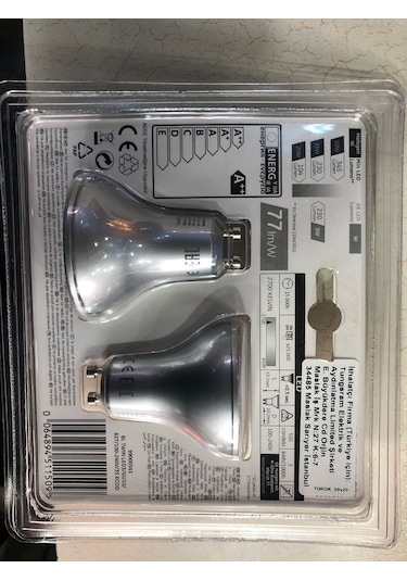 GENERAL ELC. 2 ADET 3W=35W 230 LÜMEN GU 10 LED SPOT 2700KELVİN SA