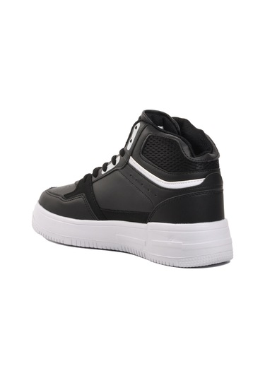 Walkway Berry Hi Siyah-beyaz Bağcıklı Unisex Hi Sneaker 001