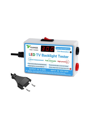 Leezsing Led Lcd Tv Arka Işık Şeridi Test Cihazı - Ekranı Kaldırmadan Lamba Tüpü Kontrol Aracı - Otomatik Dc 0-300v Çıkış - Avrupa Standartı