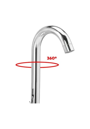 Mintev Krom Uzun Delta Mutfak Lavabo Borusu