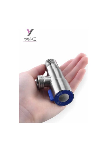 Yayke Ara Musluk Vanası Mutfak Lavabo Giriş 1/2 Krom