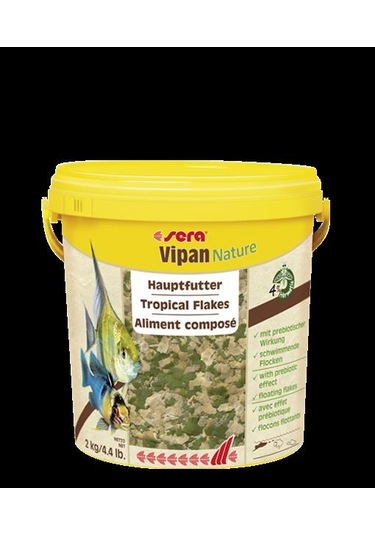 Sera Vipan Nature Pul Yem 50gr Açık
