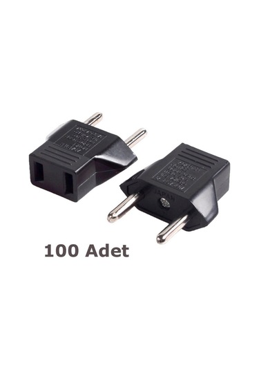 Wozlo Amerikan Tipi Fiş Çevirici Priz Dönüştürücü Adaptör - 100 Adet