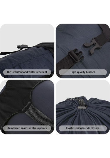 Besthome1 40d Hafif Kapsül Sıkıştırma Çantası - Giysi Eşya Saklama, Portatif Dayanıklı Turuncu S Turuncu Turuncu