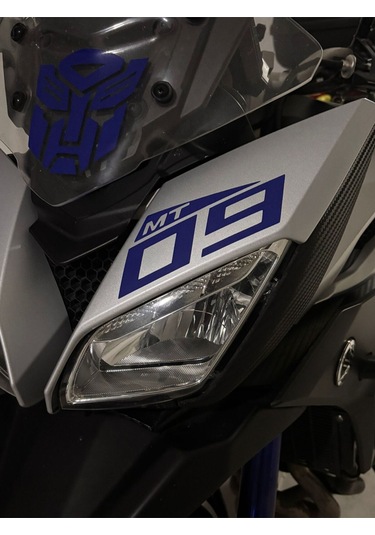 Yamaha Mt 09 Sticker Etiket 18 X 10 Cm Lacivert 1 Adet