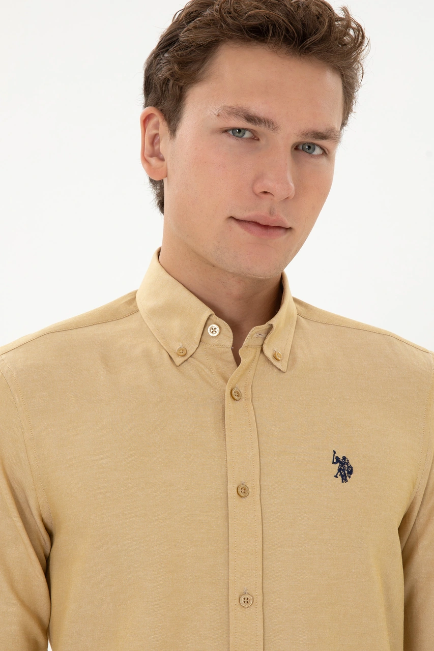 U.s. Polo Assn. Erkek Petrol Gömlek Basic 50316723-vr151 Oıl
