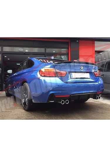 Bmw 4 Serisi Difüzör Bmw F32 Difüzör M Performance Mat Siyah