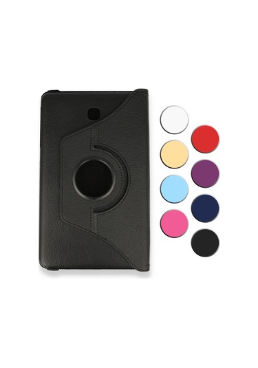 Samsung Uyumlu Galaxy Tab A T550 9.7" Kılıf 360 Derece Döner Standlı