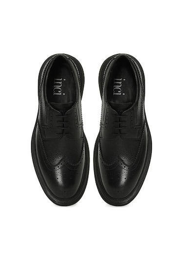 İnci Mater 5pr Siyah Erkek Klasik Ayakkabı A102042276 Siyah