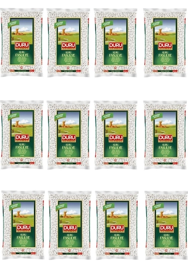 Duru Kuru Fasulye 7 MM 12 x 1 KG