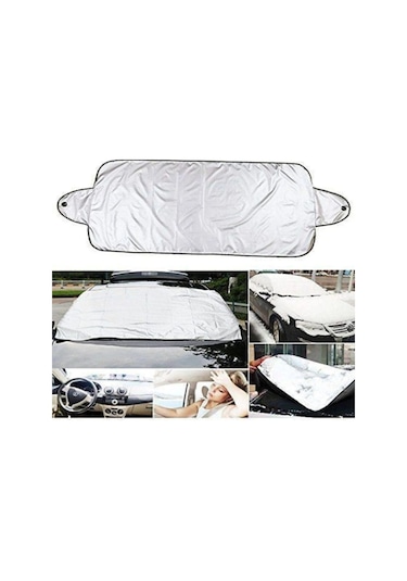 Oto Ön Cam Buzlanma Ve Kar Önleyici Örtü Su Geçirmez Branda