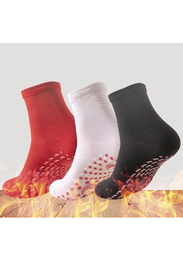 Tcherchi Kendinden Isıtma Manyetik Çorap Erkekler Öz Isıtmalı Çorap Tur Manyetik Terapi Rahat Kış Sıcak Masaj Çorap 001