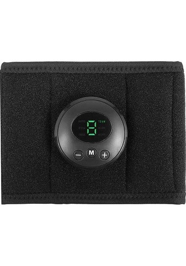 Maoyaya Masaj Değişiklikleri Nabzı Mikro Akım Karın Masaj Aleti Siyah Siyah