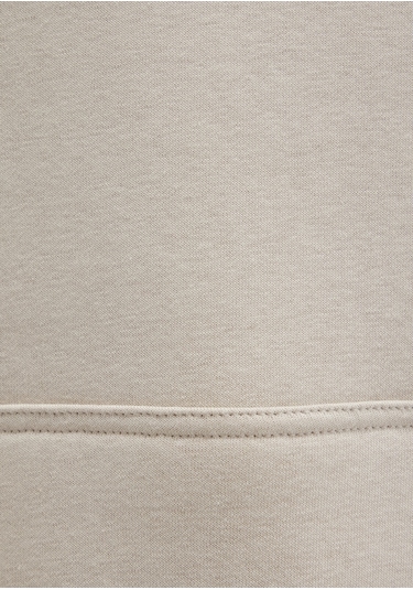 Mavi - Mavi Logo Baskılı Kapüşonlu Bej Sweatshirt 067149-70004 Bej