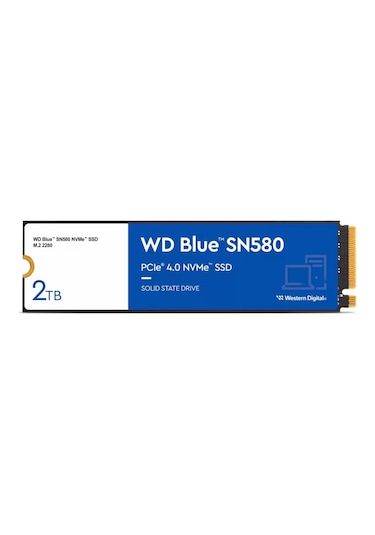 WD Blue SN580 WDS200T3B0E 2 TB M.2 NVMe Gen4 SSD