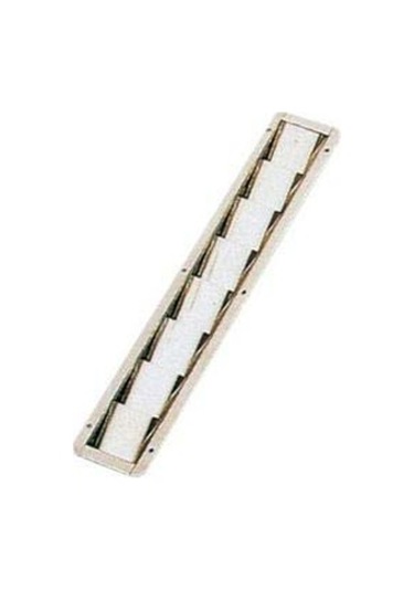 Krom Paslanmaz Çelik Havalandırma 43 Cm x 7.5 Cm