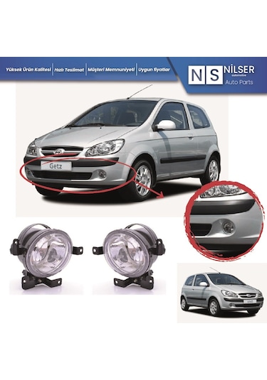 Hyundai Getz Sis Farı Takım 2 Adet 2006-2010