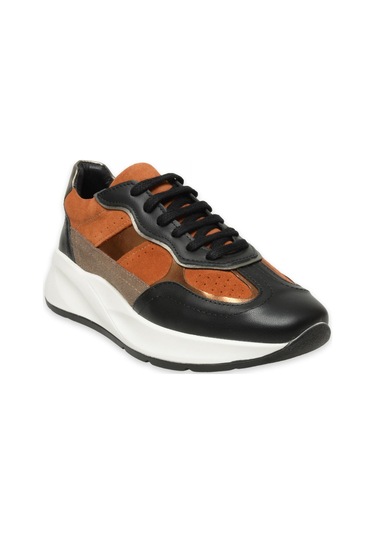 Mammamia D24ka-315 Günlük Siyah-kahverengi Kadın Spor Ayakkabı Siyah - Kahverengi