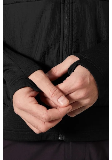 Helly Hansen Erkek Versalite Hybrid Fleece Mont Siyah