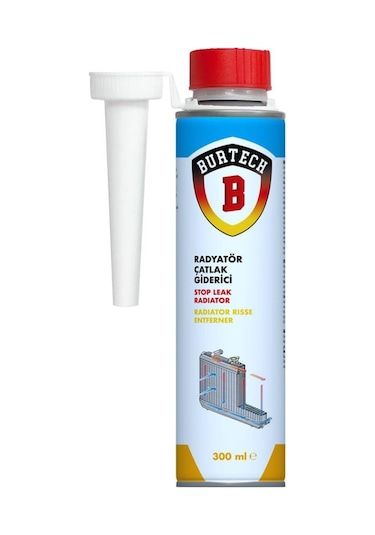 Burtech Radyatör Sızıntı Önleyici Giderici 300 ML Çatlak Tıkayıcı