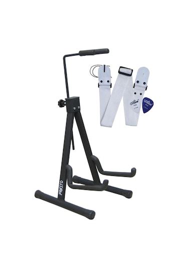 Presto Prs01-Sd Sap Dayamalı Gitar Standı Sehpası ve Gitar Askısı