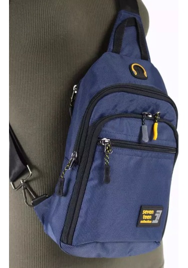 Ogdo - Göğüs, Sırt Çantası - Body Bag - 4980 Lacivert