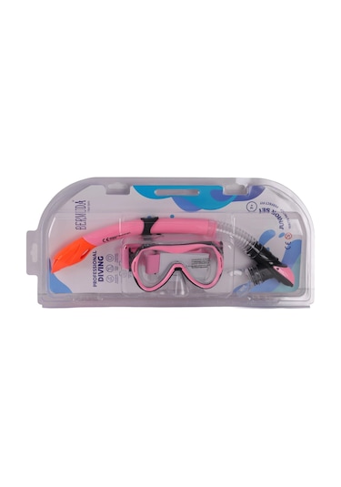 701-56 Maske Snork Silikon Set Temp İç Box 6 Çok Renkli