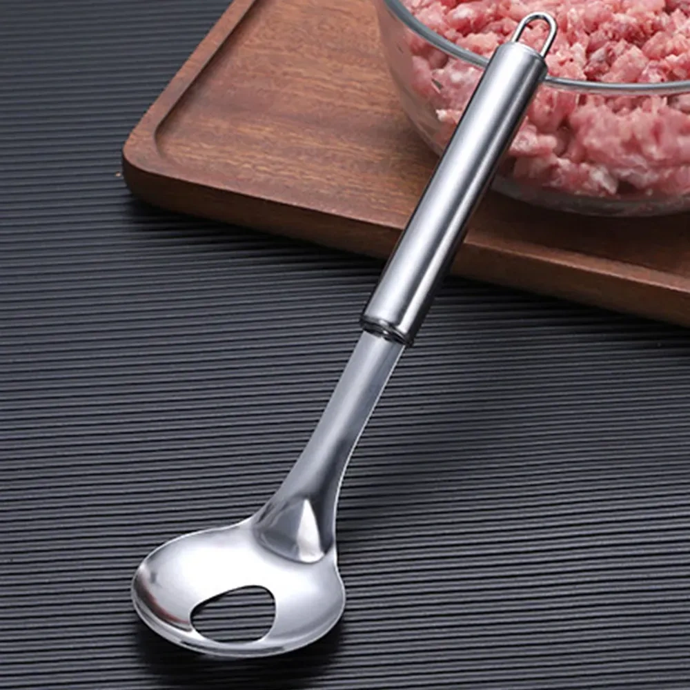 Dofolink Paslanmaz Çelik Köfte Kaşığı - Ev Mutfak Köfte, Karides Topu, Sebze Topu Hazırlama Aleti - Konforlu Kullanim, Kolay Temizleme Diğer