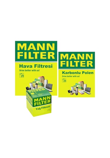 Vw Passat 1.4 Tsı Filtre Bakım Seti 2015-2020 3fk Hava-yağ-karbonlu Polen