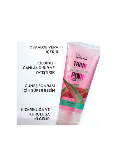 Thalia Pink Aloe Vera Özlü Vücut Bakım Jeli 200 ML