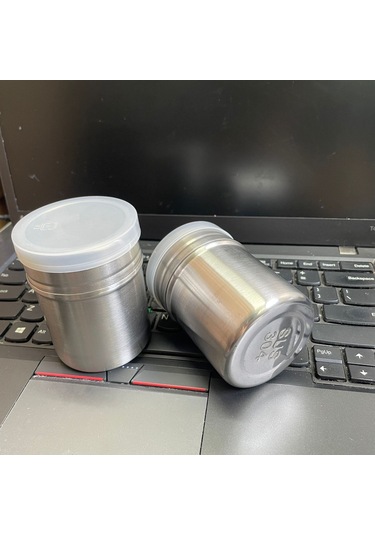 Wezone 304 Paslanmaz Çelik Toz撒粉 Kavanozu - Mesh Ağı İle均匀 Dağıtım, Kahve, Baharat Ve Bahar İçin Uygun, 6.3 8 Boyut Diğer