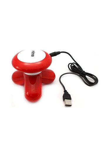 Büro Ev Ofis Personel Bakımı İçin Mini Masaj Aleti Gri