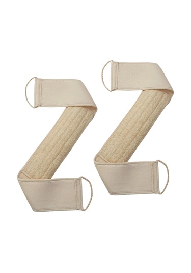 Homyl 2 Adet Lif Kabağı Geri Scrubber / Vücut Pad Yeniden