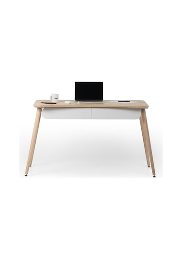 Çalışma Masası Flora Logo Bilgisayar / Öğrenci Çalışma Masası Meşe Gçö-03 Meşe