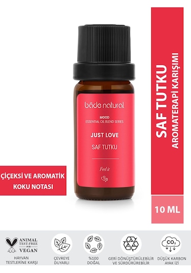 Bade Natural Saf Tutku Aromaterapi Karışımı 10 ML