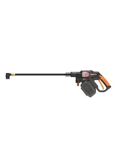 Worx Wg633e 20volt 4.0ah. Li-ion 56bar Kömürsüz Basınçlı Yıkama Tabancası + 2 Parça Yıkama Seti