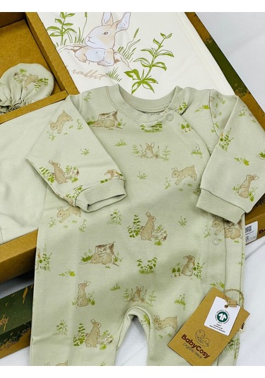 Baby Cosy Organik 10 Lu Hastane Cıkısı Yesil