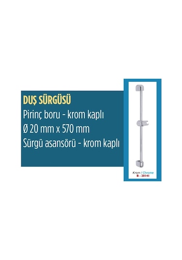 Welldone Sürgü Takımı -krom Krom