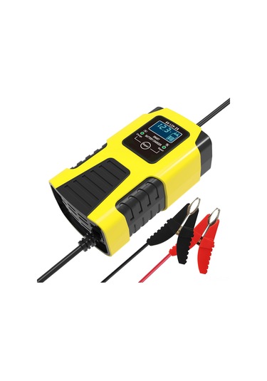 Aubyhe 6v 12v 2a Akıllı Şarj Cihazı - Motor Ve Araçlar İçin 3 Aşamalı Güvenli Şarj