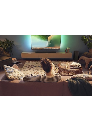 Phılıps TAB6309 320 W Bluetooth Ultra İnce Kablosuz Subwoofer Soundbar Siyah