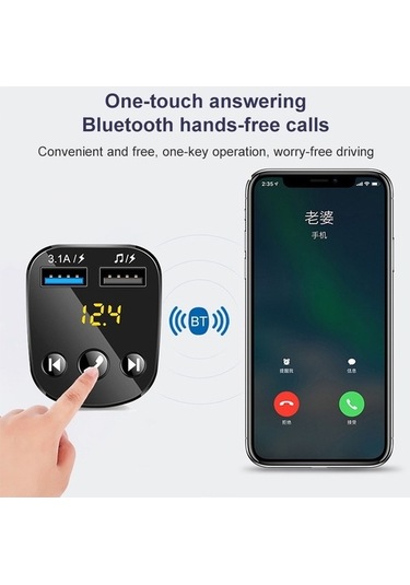 Artfulabode Sones Serbest Mp3 Özellikli Bluetooth Araç Alıcı Akıllı 362 Vr