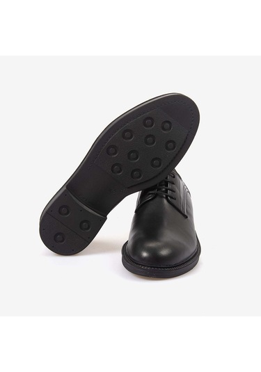 Kemal Tanca Hakiki Deri Erkek Günlük Ayakkabı 2801 Siyah