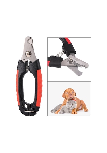 Optana Kilitli Kedi Köpek Tırnak Makası 12 x 4.5 CM